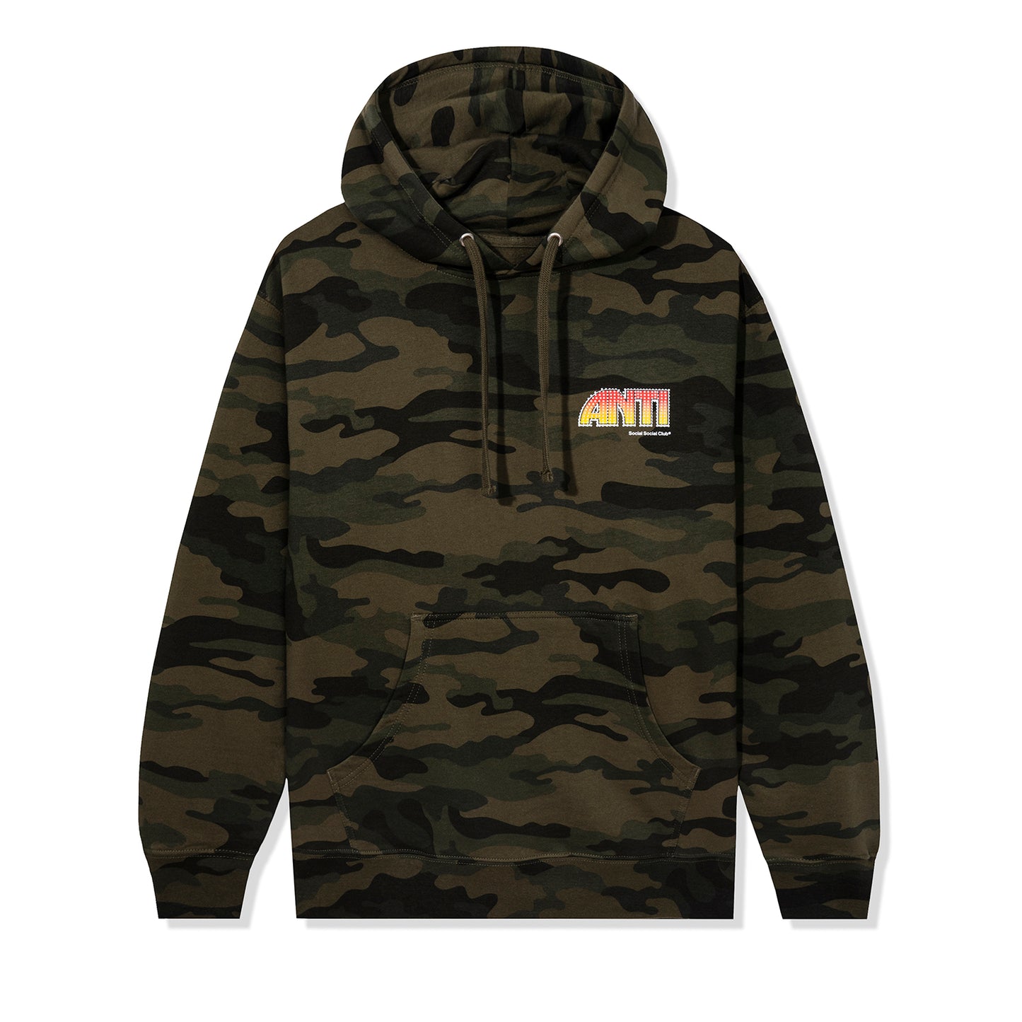 Sunsets and Car Crashes Camo Hoodie
