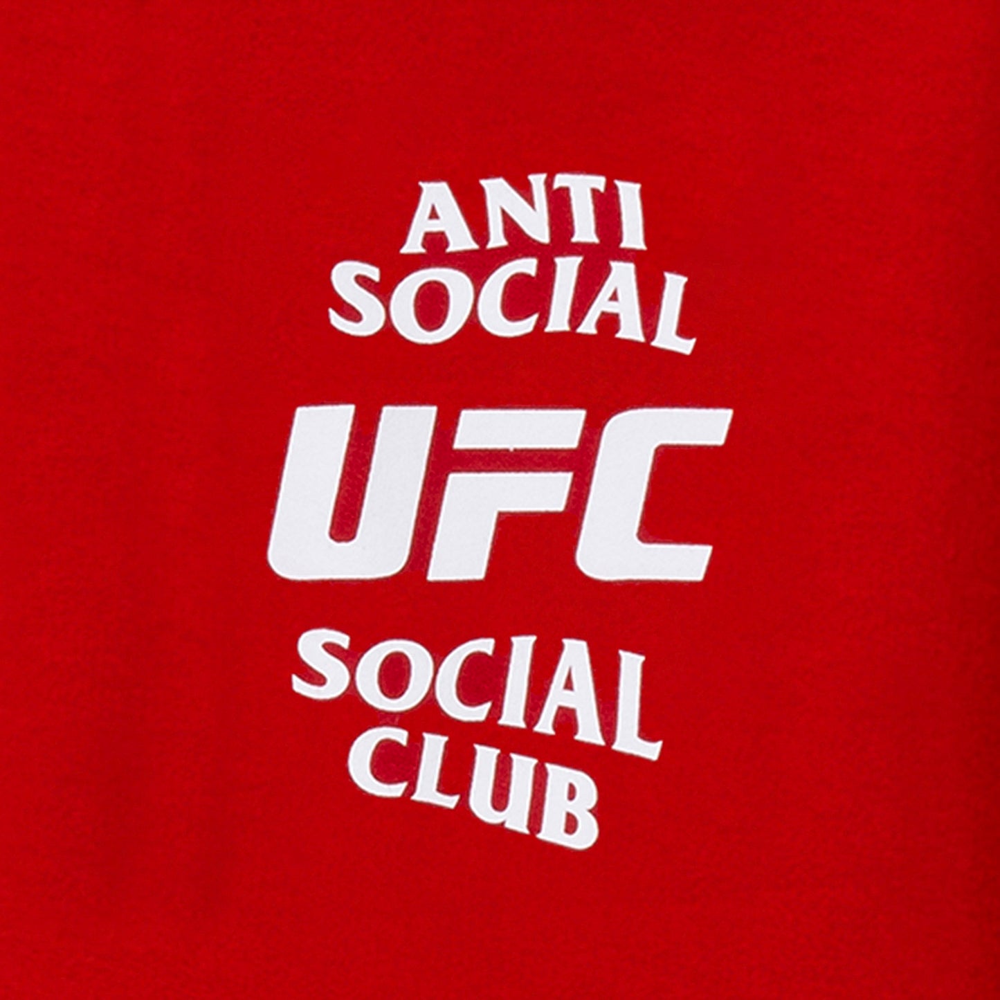 ASSC x UFC Self-Titled Hoodie - Red