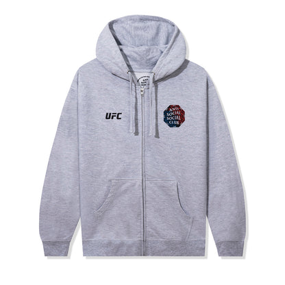 ASSC x UFC Conned Zip-Up - Grey