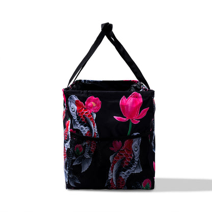 Koi Garden Collapsible Cooler Tote