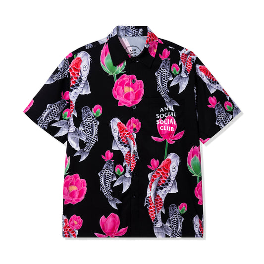 Koi Garden Button Up