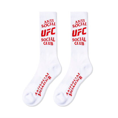 ASSC x UFC Footwork Socks - White