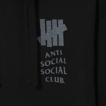 ASSC x Undefeated Lock 3M Hoodie - Black