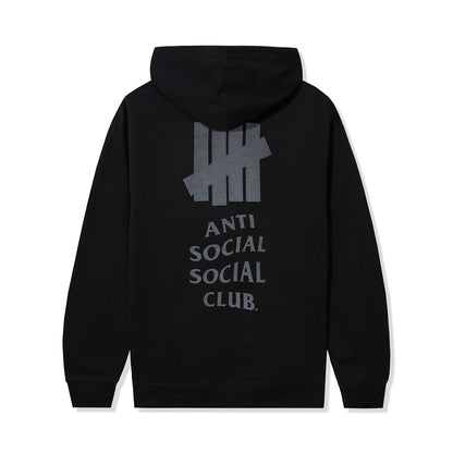 ASSC x Undefeated Lock 3M Hoodie - Black