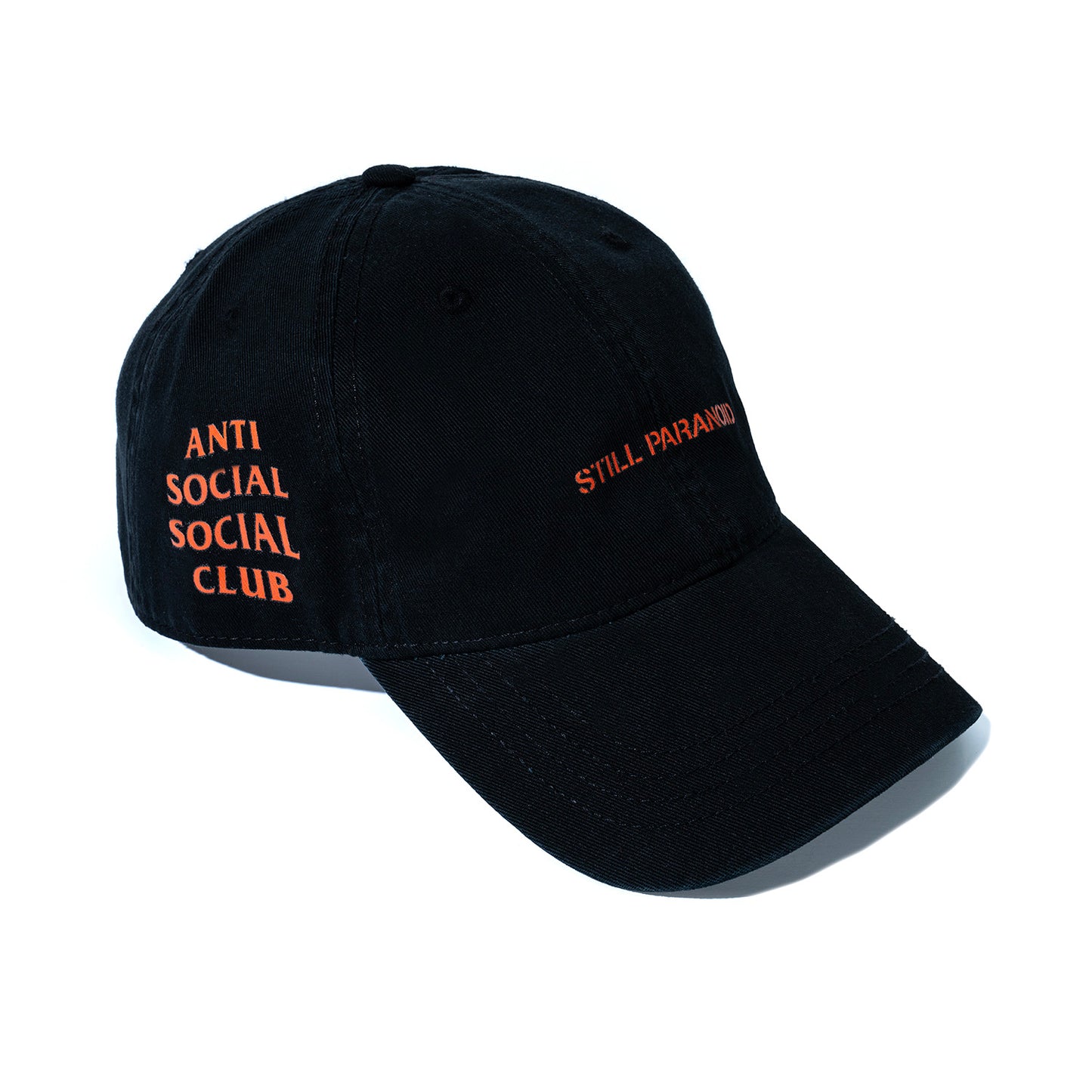 ASSC x Undefeated Still Paranoid Cap - Black