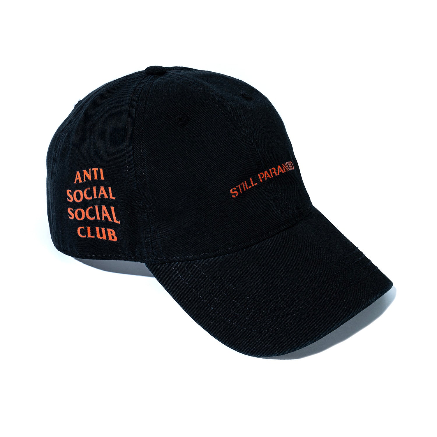 ASSC x Undefeated Still Paranoid Cap - Black