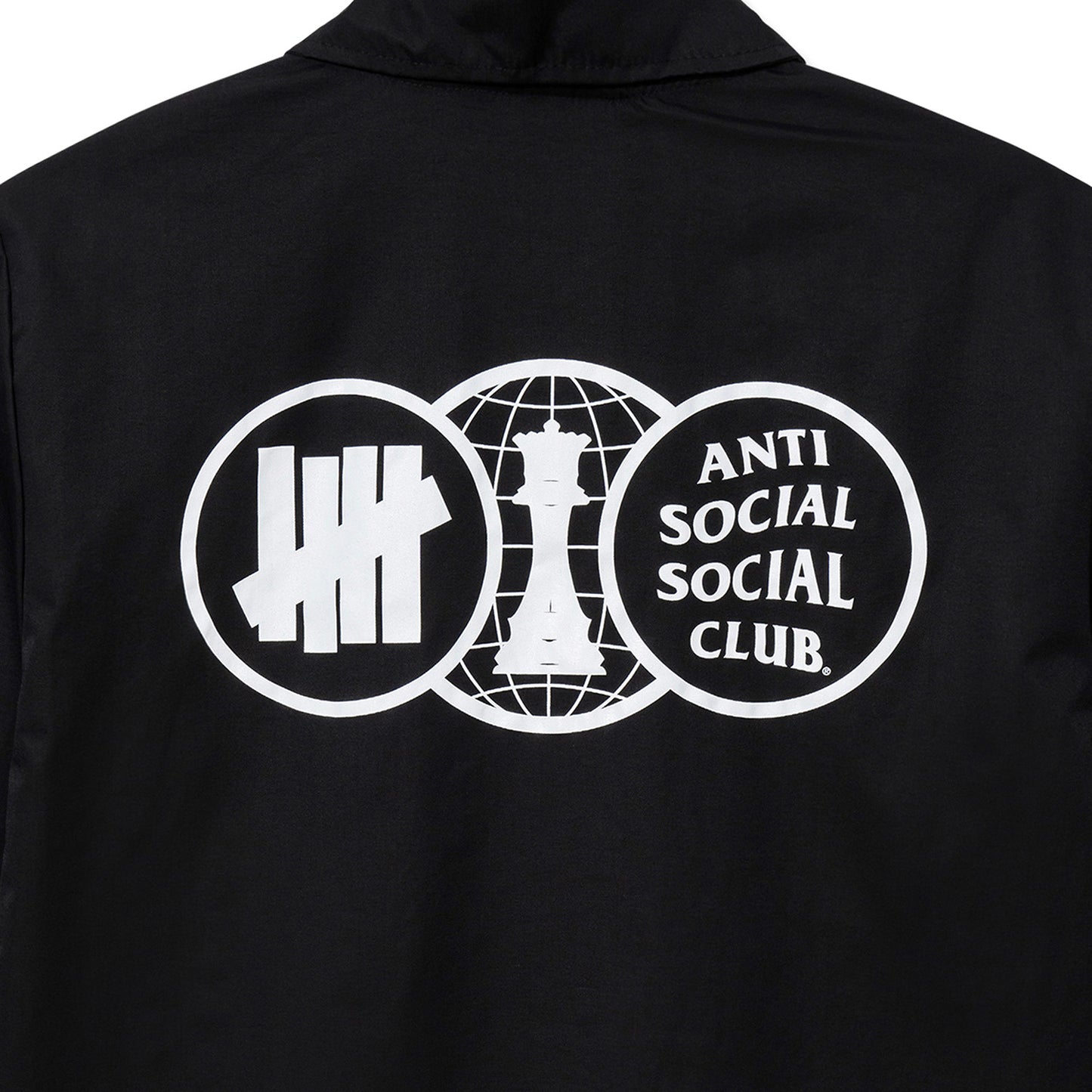 ASSC x Undefeated Position Coach Jacket - Black