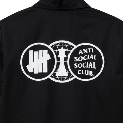 ASSC x Undefeated Position Coach Jacket - Black