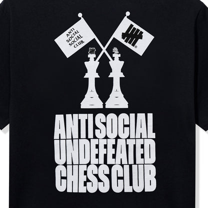ASSC x Undefeated Chess Club Tee - Black