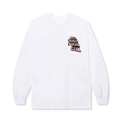 Twisted Quickness Long Sleeve Tee - White
