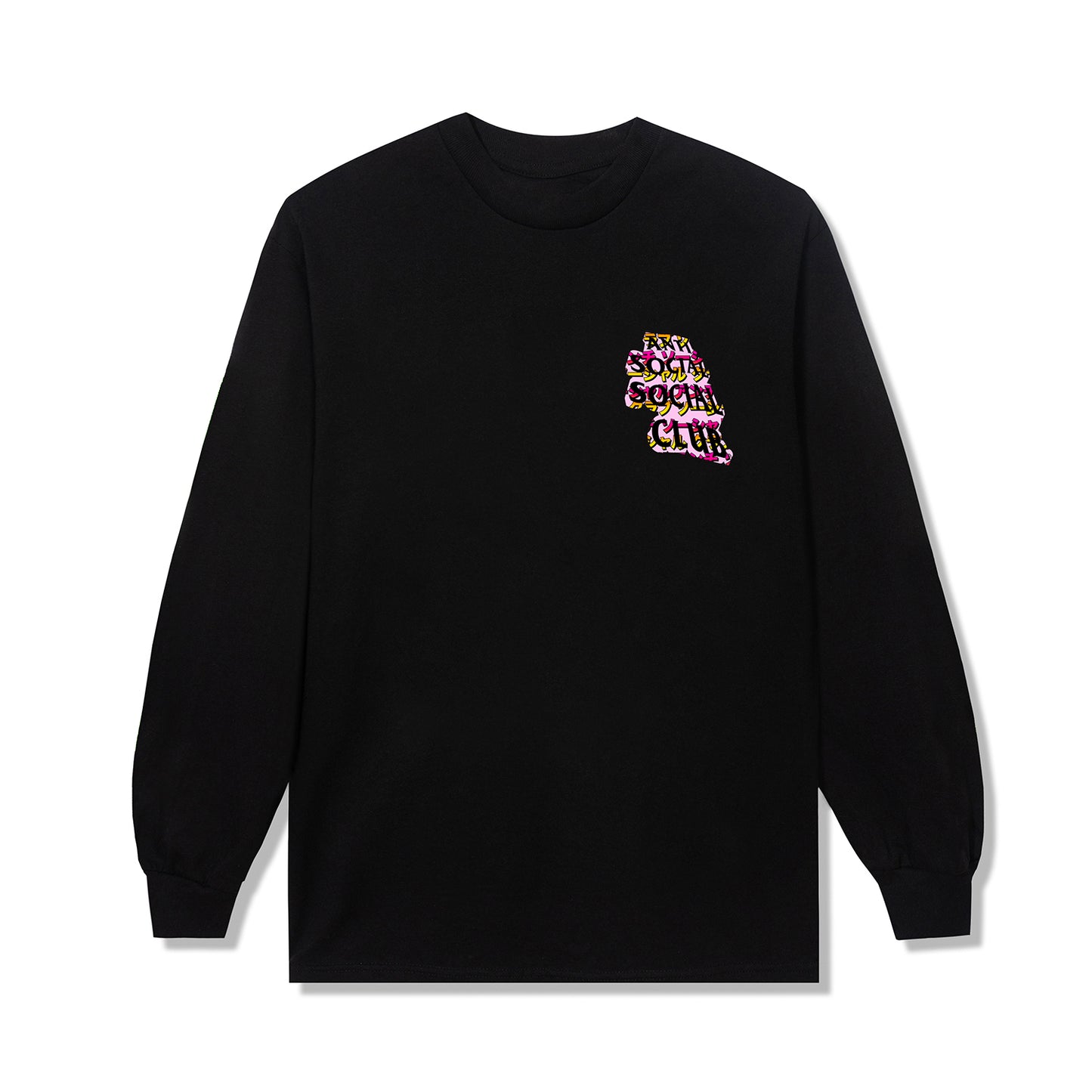 Twisted Quickness Long Sleeve Tee - Black
