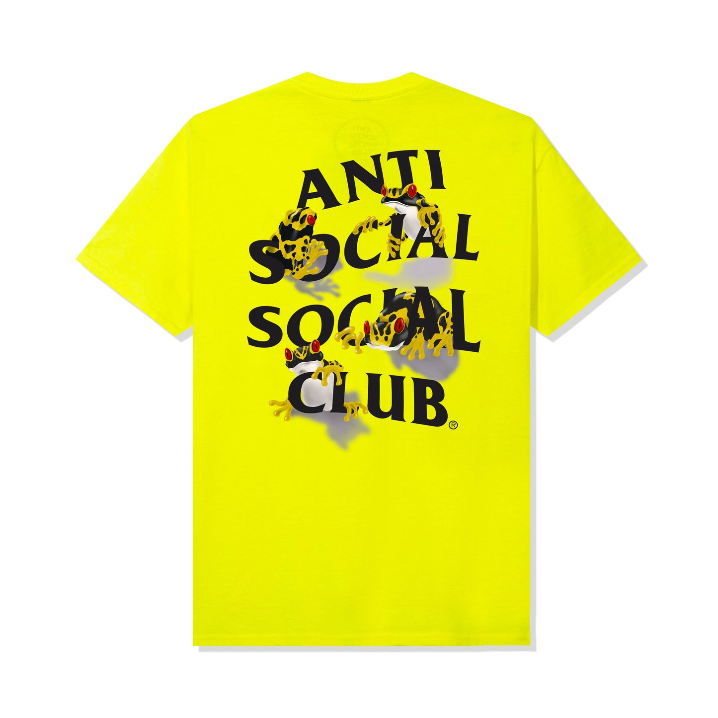 Yellow Banded Tee - Safety Yellow