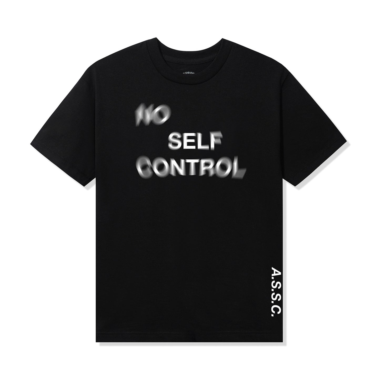 No Self Control Tee - Black