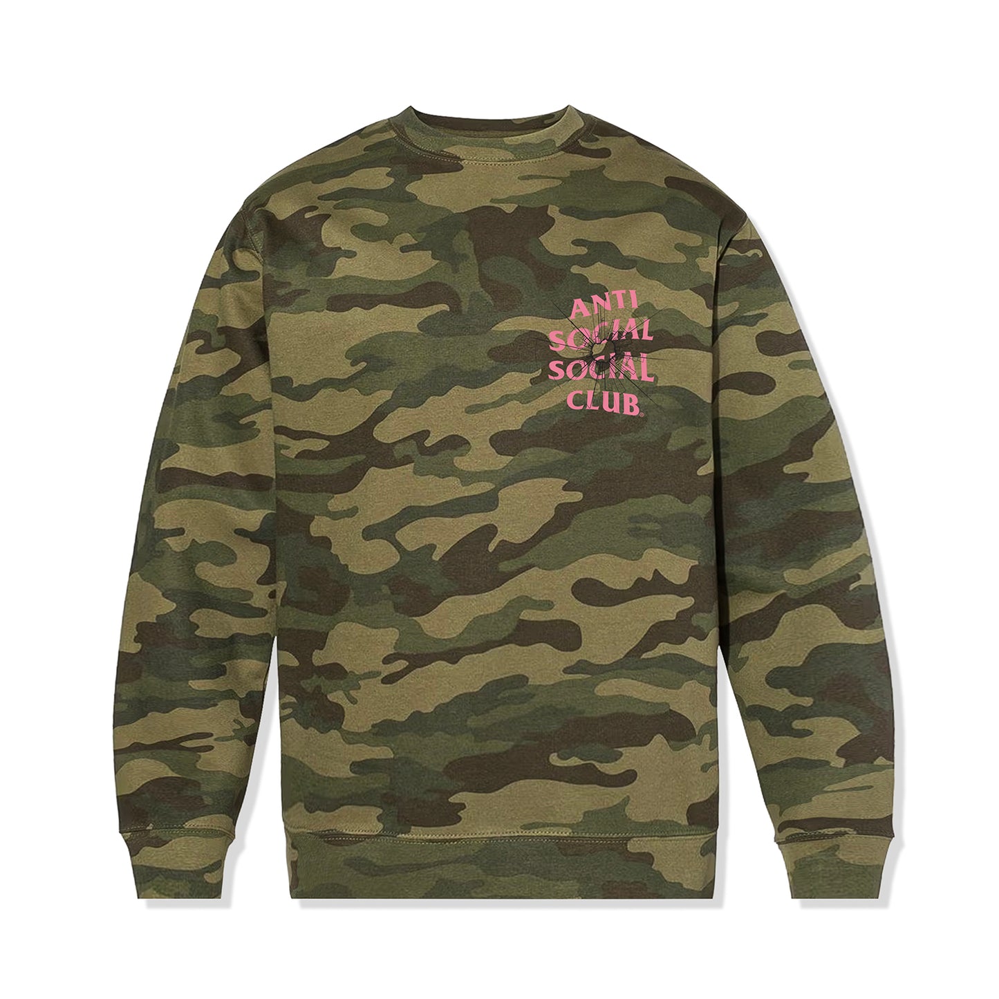 Theories Crewneck - Forest Camo
