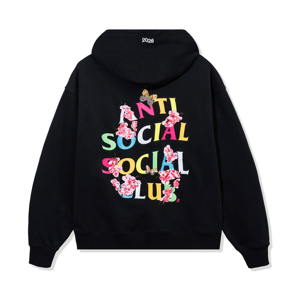 2026 Club Hoodie by AntiSocialSocialClub, Unisex, Black, XL