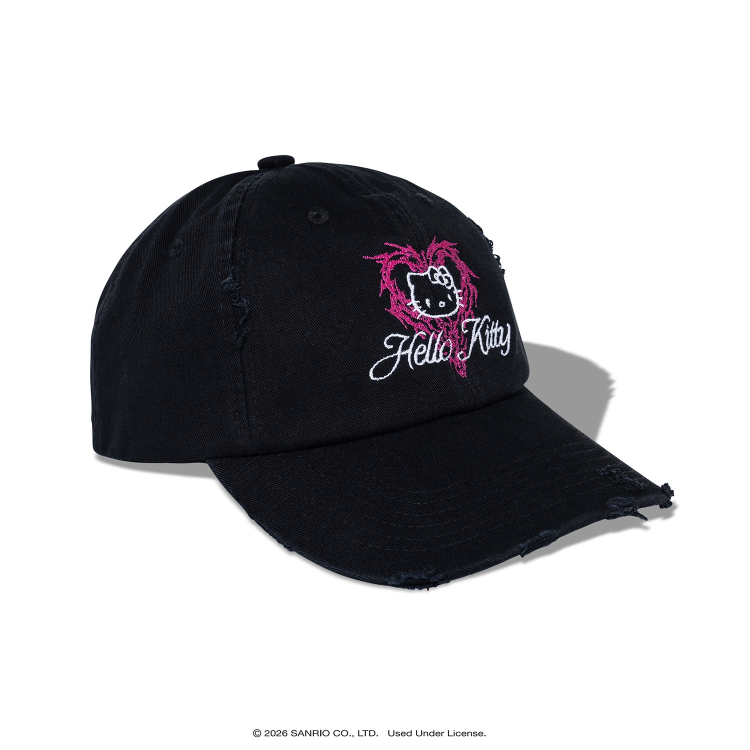 ASSC x Hello Kitty Ethereal Distressed Dad Cap – AntiSocialSocialClub