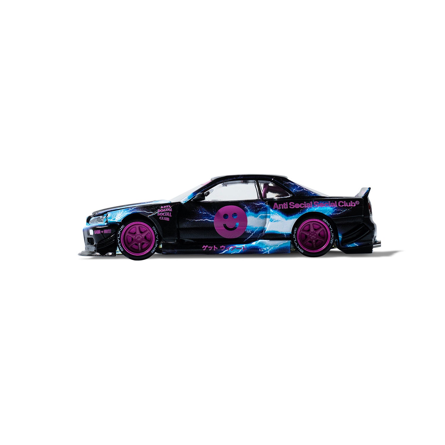 ミニカー Kaido house anti social club TAS2026 R34 MINI GT Kaido House ASSC Nissan Skyline GT-R R34 1/64 Tokyo Auto