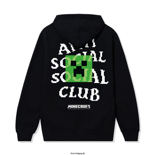 ASSC x Minecraft Creeper Head Logo Zip Hoodie
