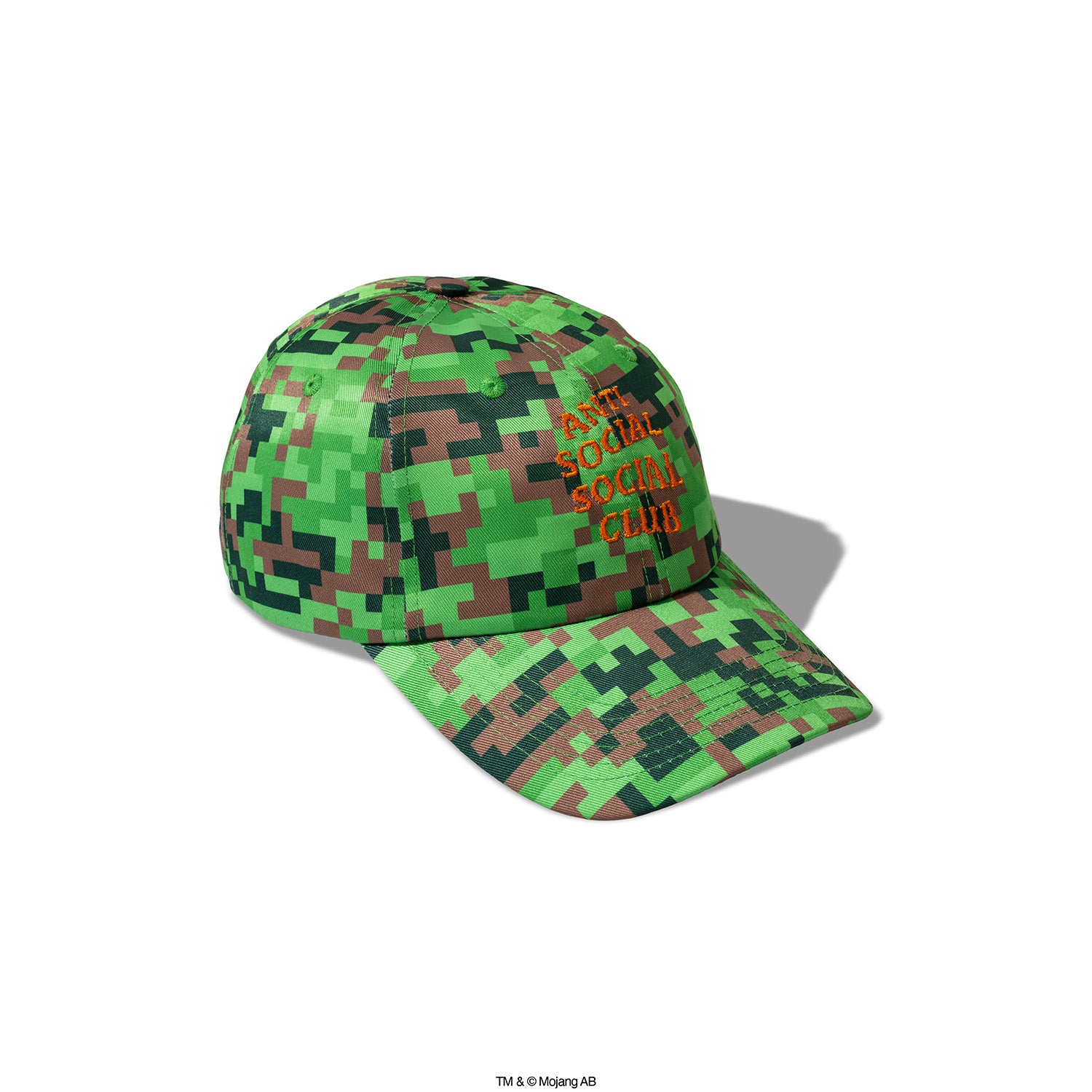 ASSC x Minecraft Pixel Camo 6P Hats – AntiSocialSocialClub