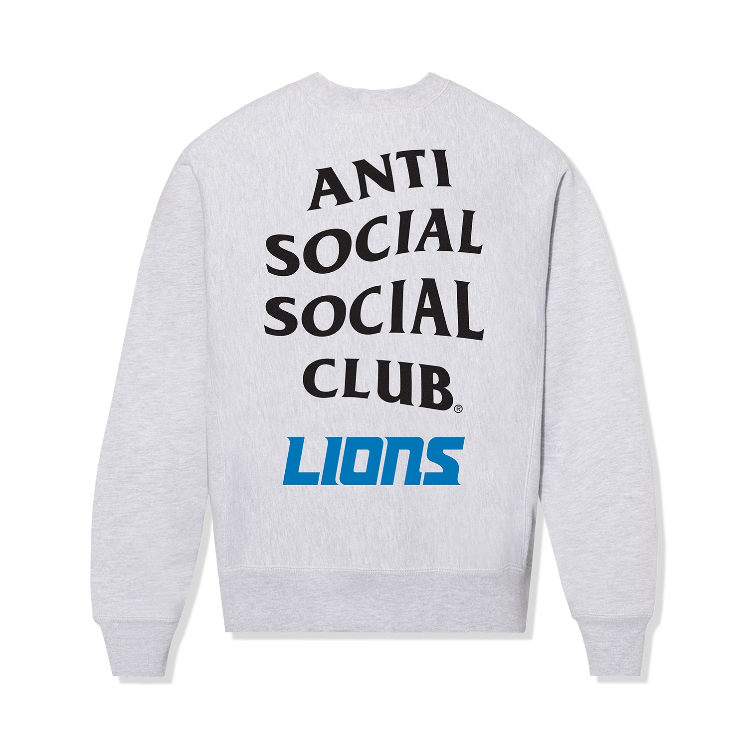 ASSC x LIONS TEAM CREWNECK – AntiSocialSocialClub