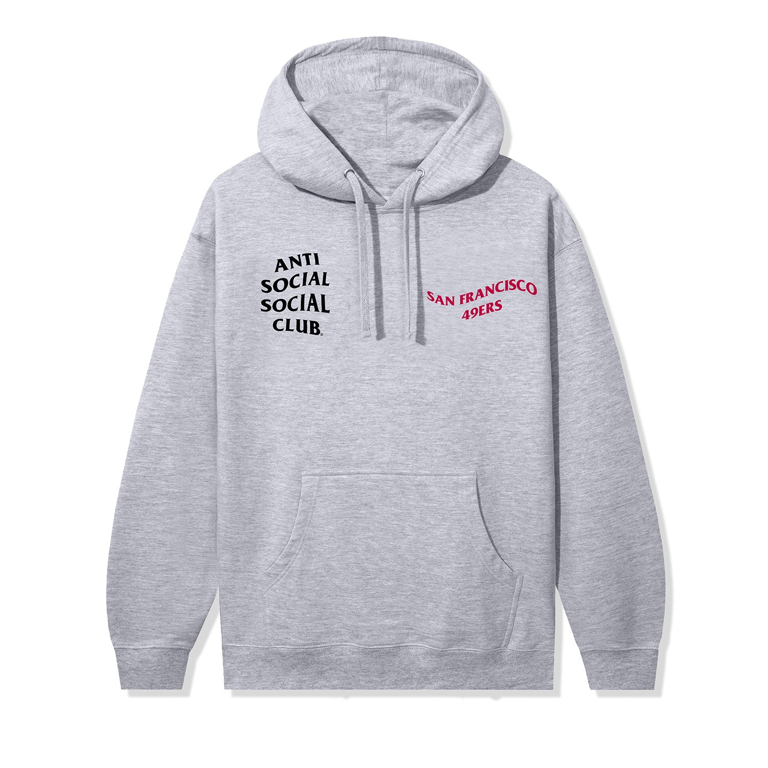 ASSC x 49ERS IMPACT HOODIE – AntiSocialSocialClub