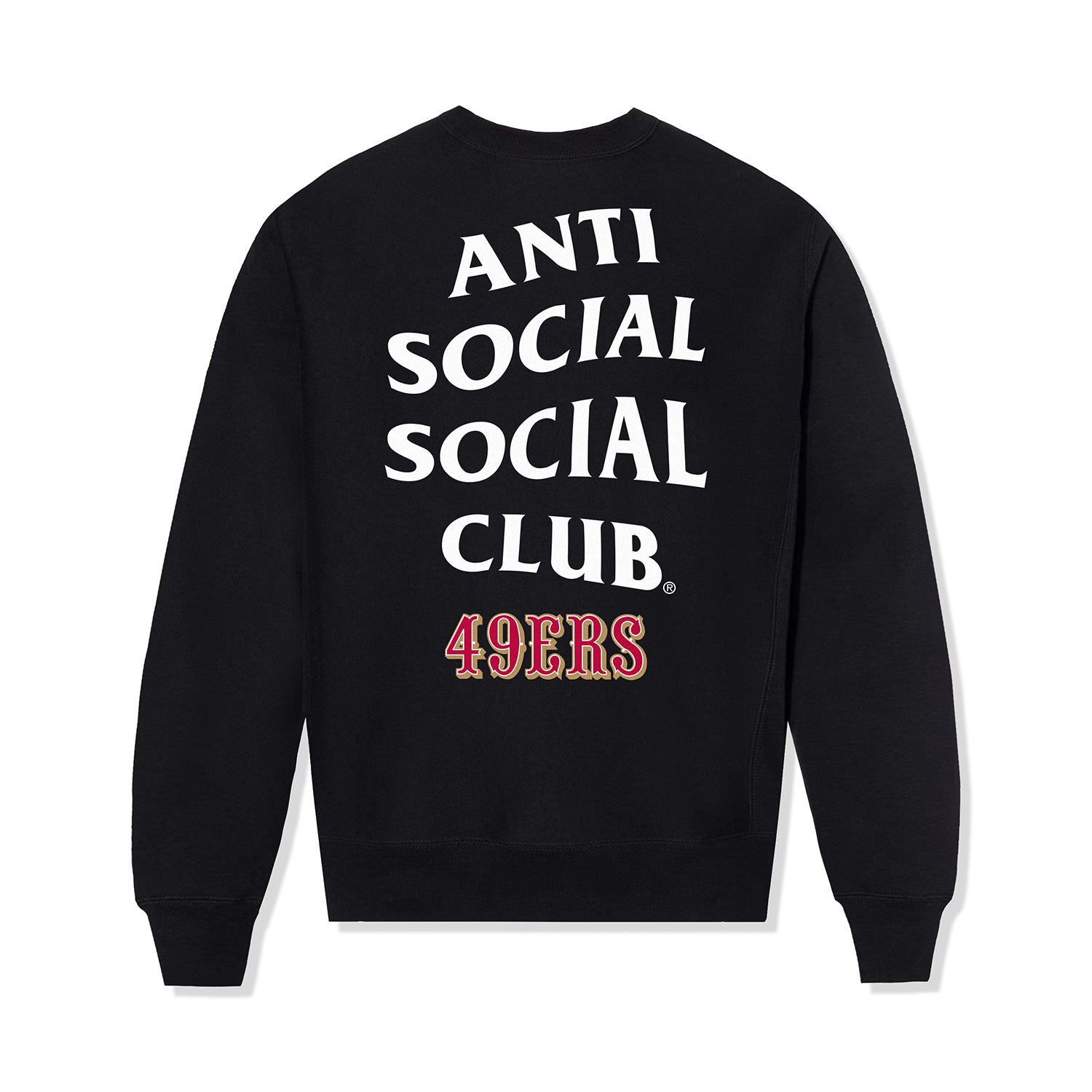 ASSC x 49ERS TEAM CREWNECK – AntiSocialSocialClub