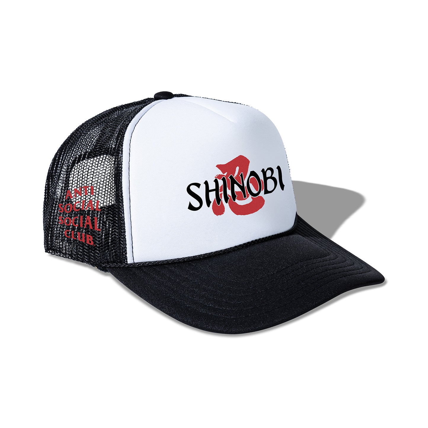 ASSC x Shinobi Logo Cap - Black/White