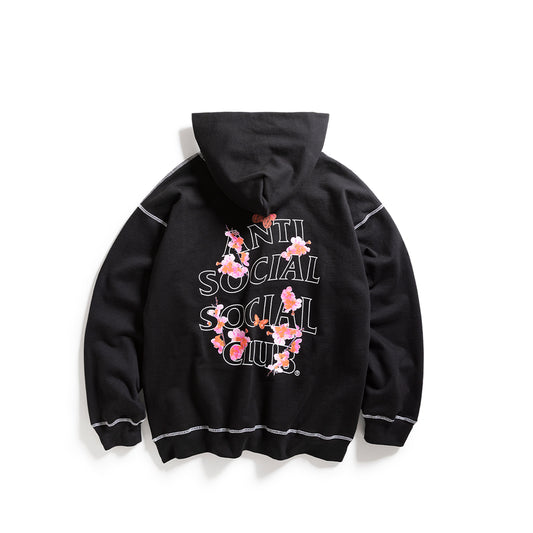 CONTRAST STITCH HOODIE