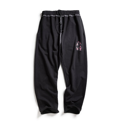 CONTRAST STITCH SWEATS