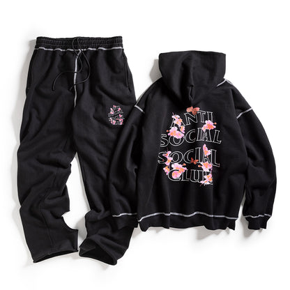 CONTRAST STITCH SWEATS