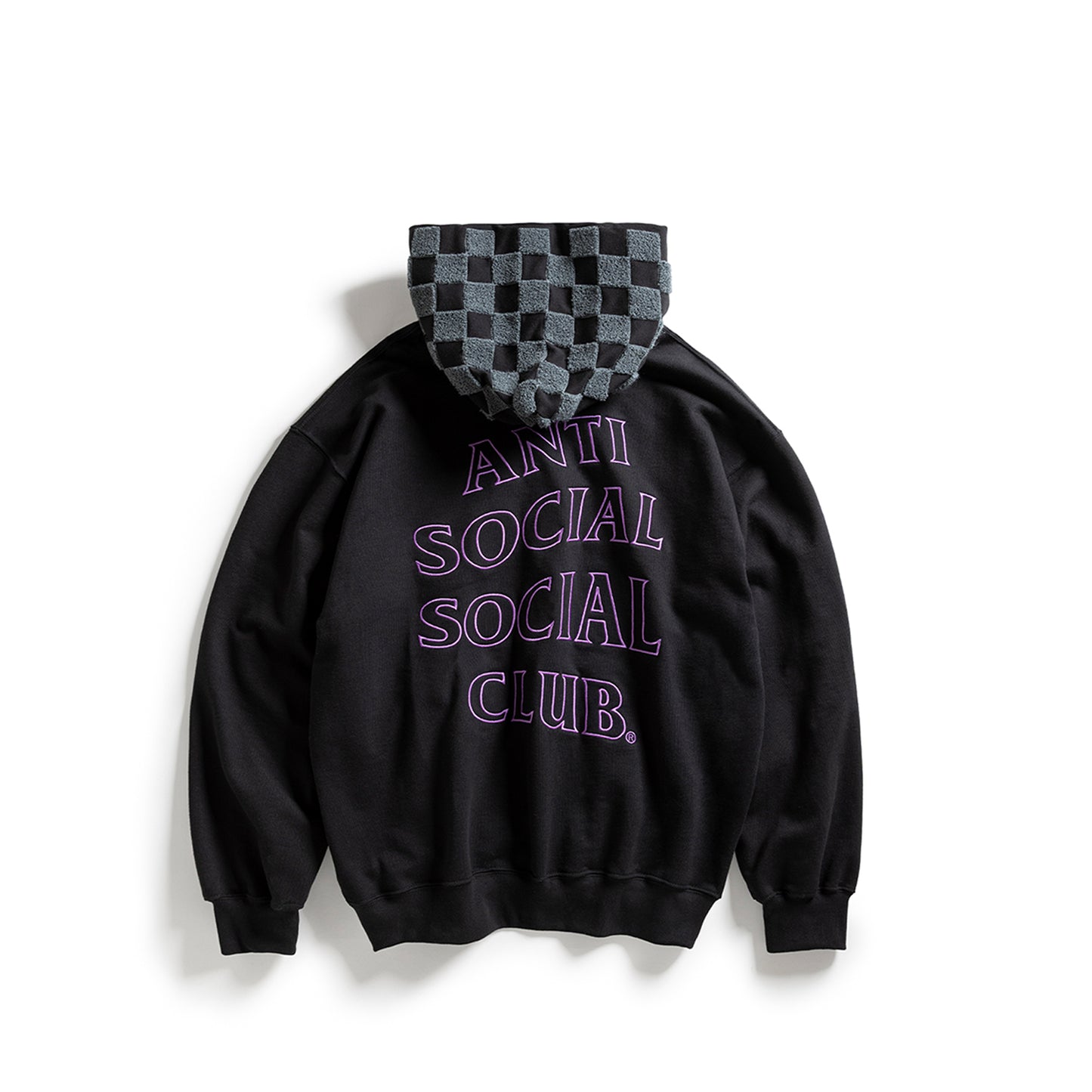 CHENILLE CHECKERED HOODIE