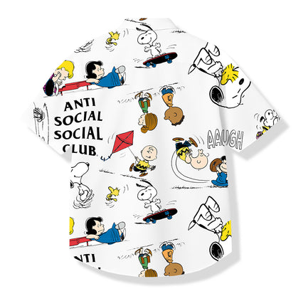 ASSC x Peanuts Heavy Cotton Button Up