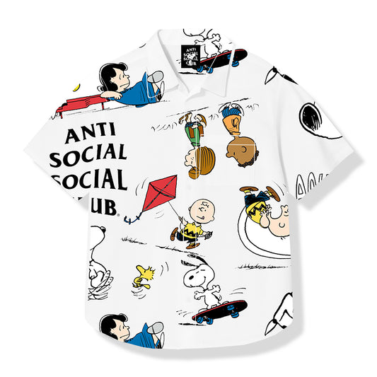 ASSC x Peanuts Heavy Cotton Button Up