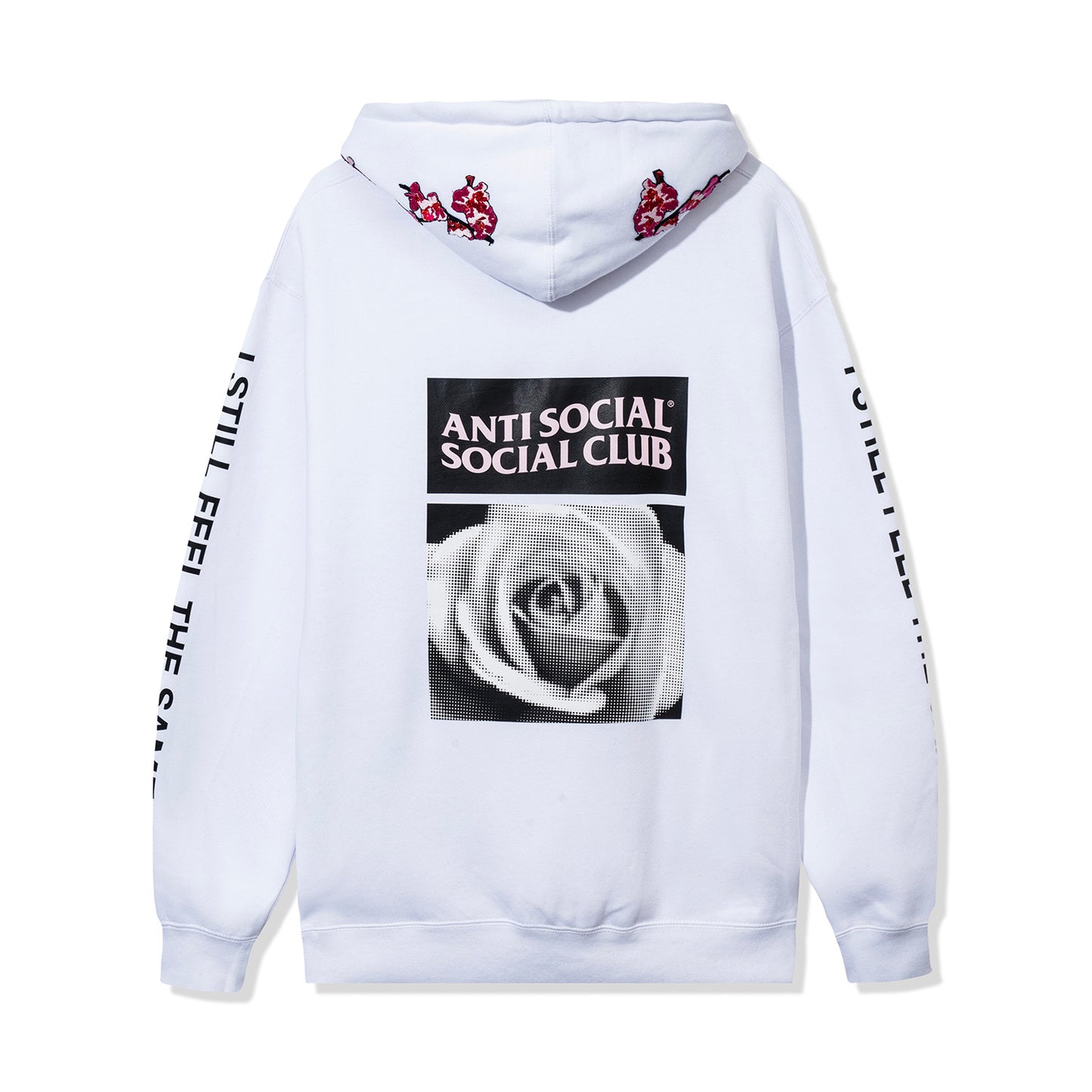 ASSC Embroidered Wildleder Hoodie