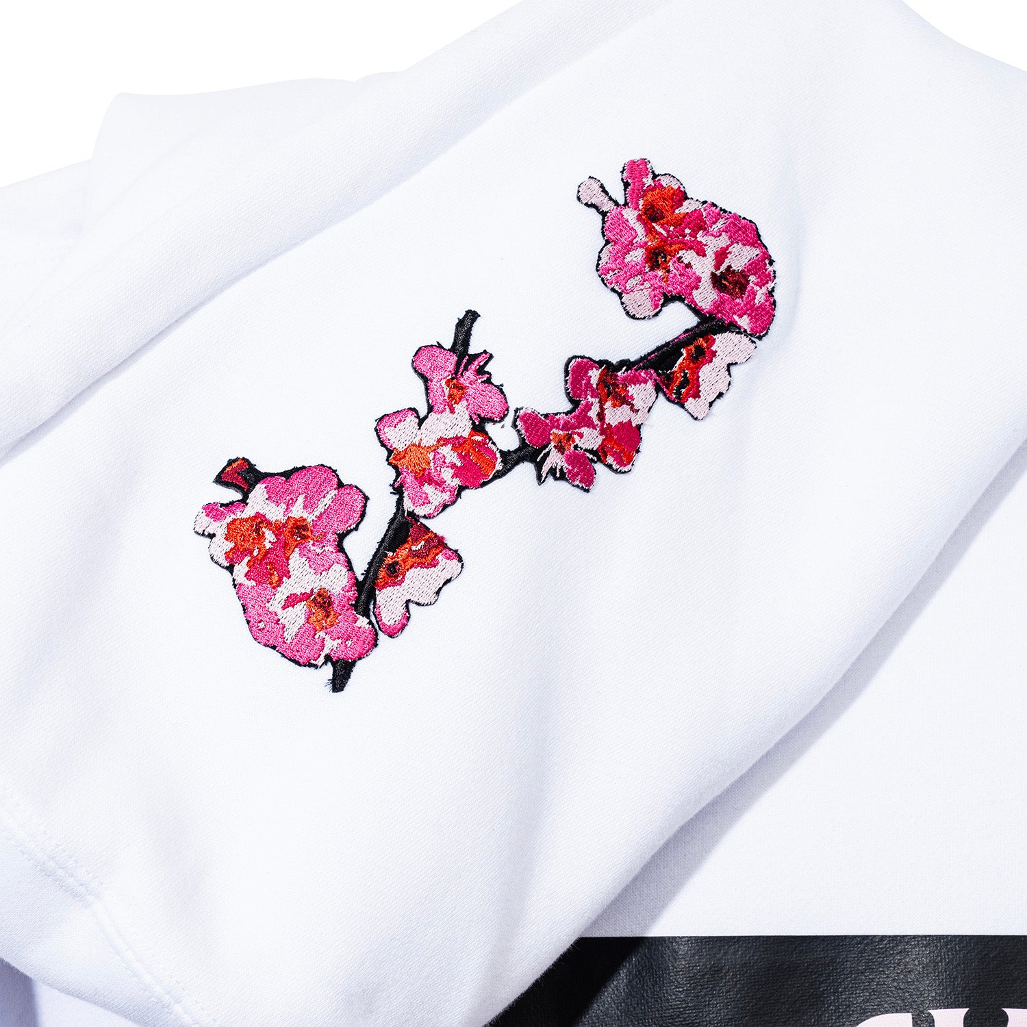 ASSC Embroidered Wildleder Hoodie