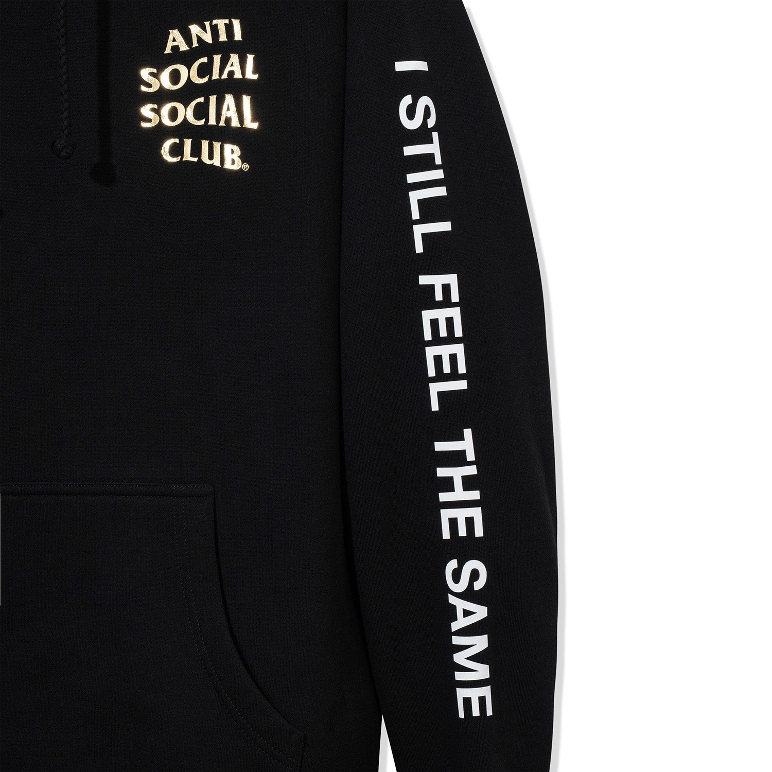 ASSC Embroidered Wildleder Hoodie