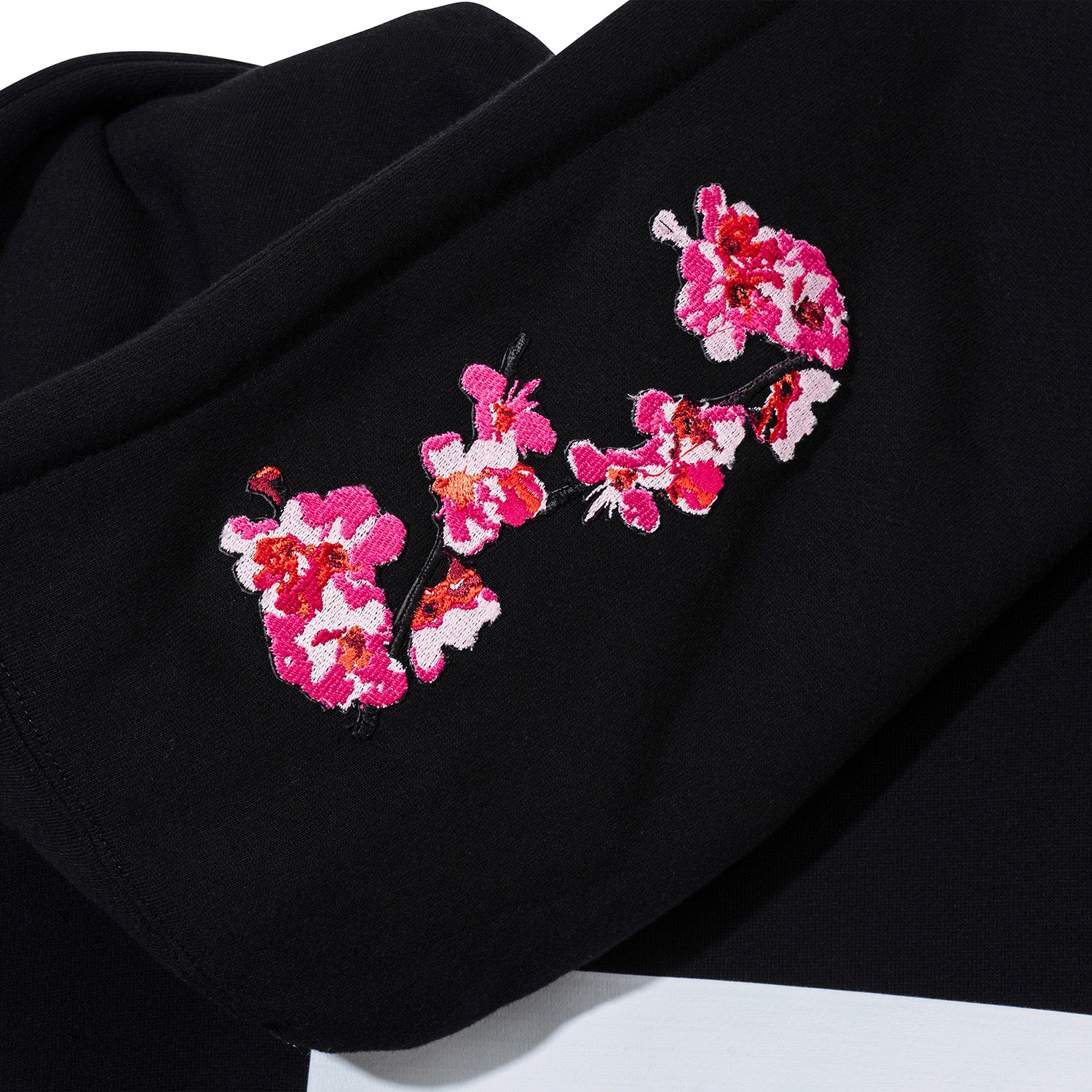 ASSC Embroidered Wildleder Hoodie