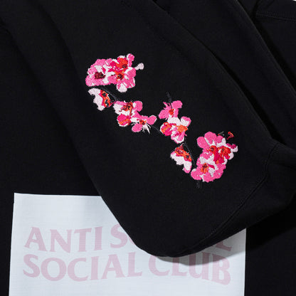 ASSC Embroidered Wildleder Hoodie