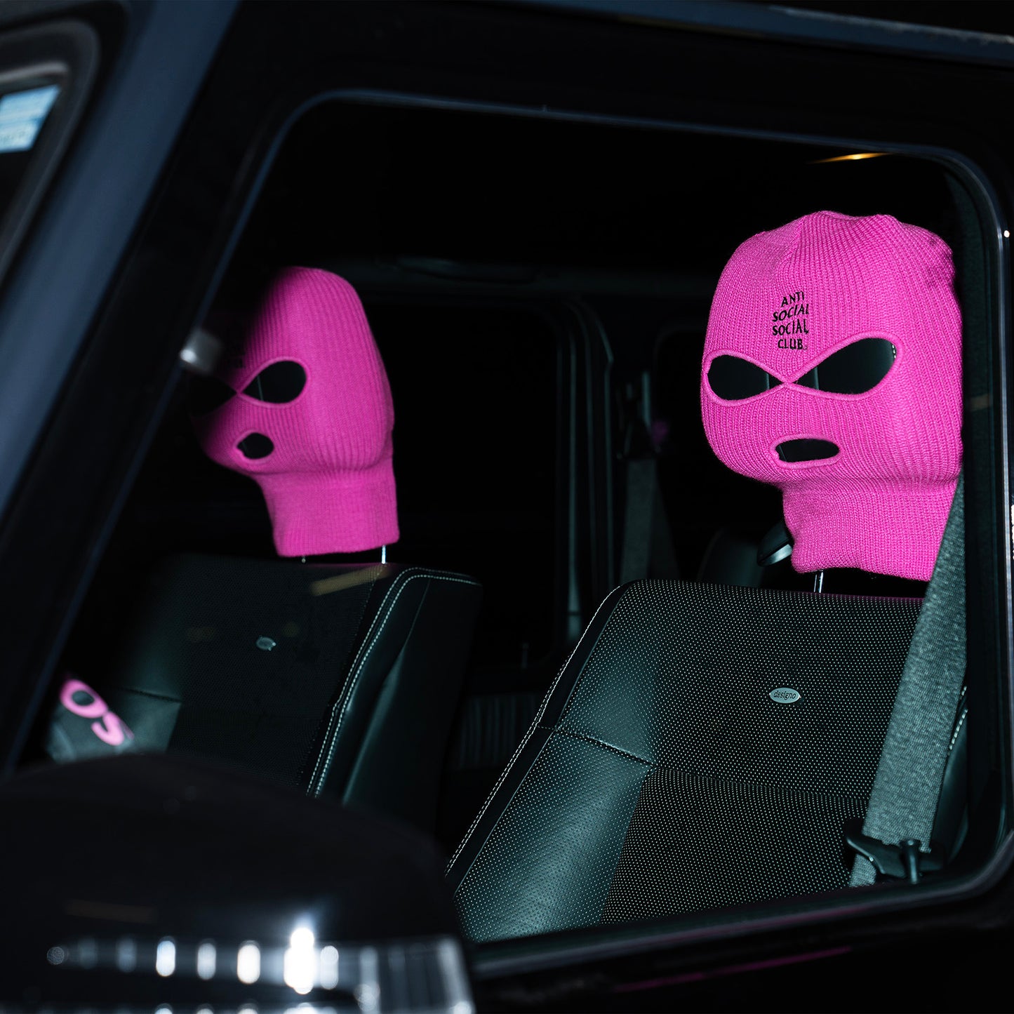 ASSC Balaclava Headrest Cover Set
