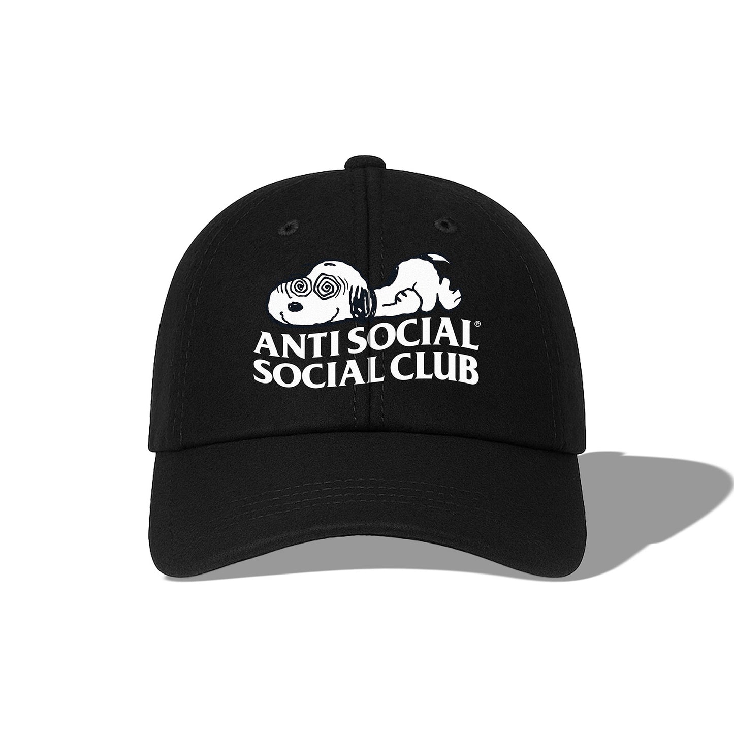 ASSC x Peanuts Feeling Funny Felt 6 Panel Dad Cap
