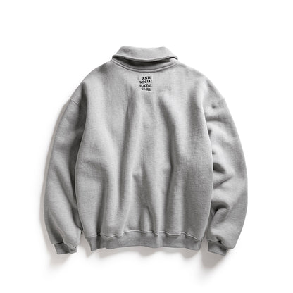 FELT THE SAME APPLIQUE QUARTER-ZIP