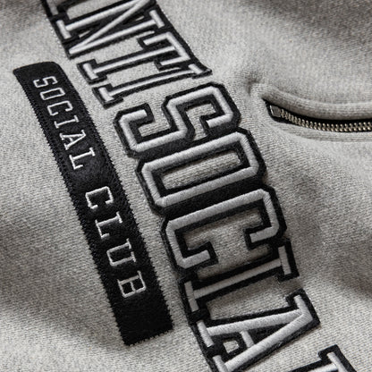 FELT THE SAME APPLIQUE QUARTER-ZIP