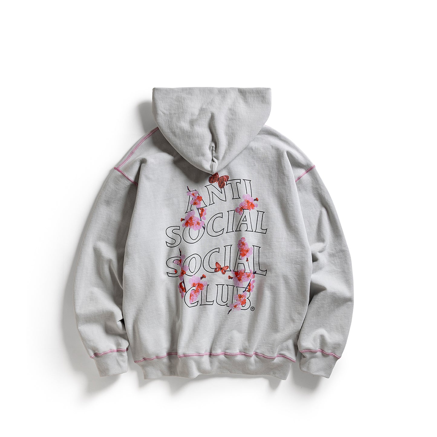 CONTRAST STITCH HOODIE
