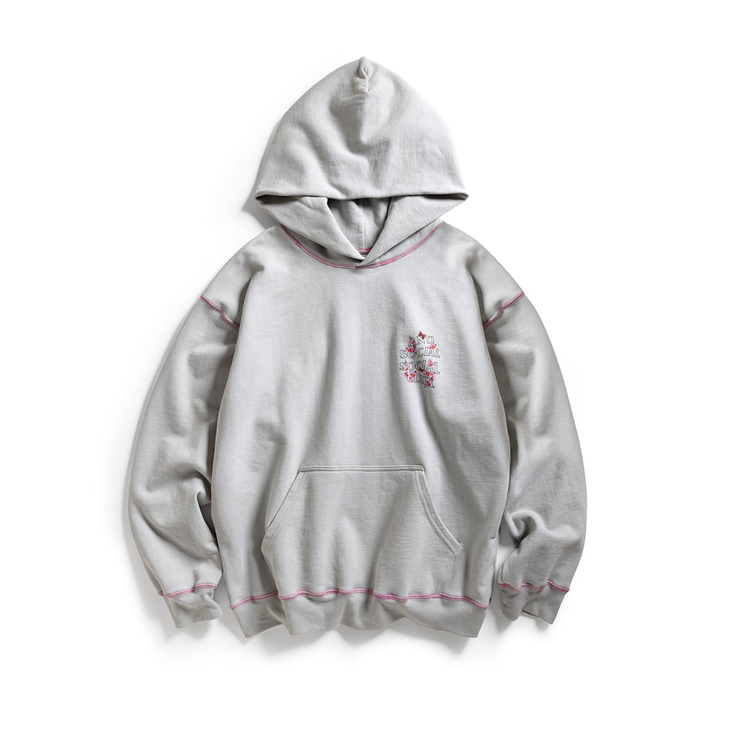 CONTRAST STITCH HOODIE