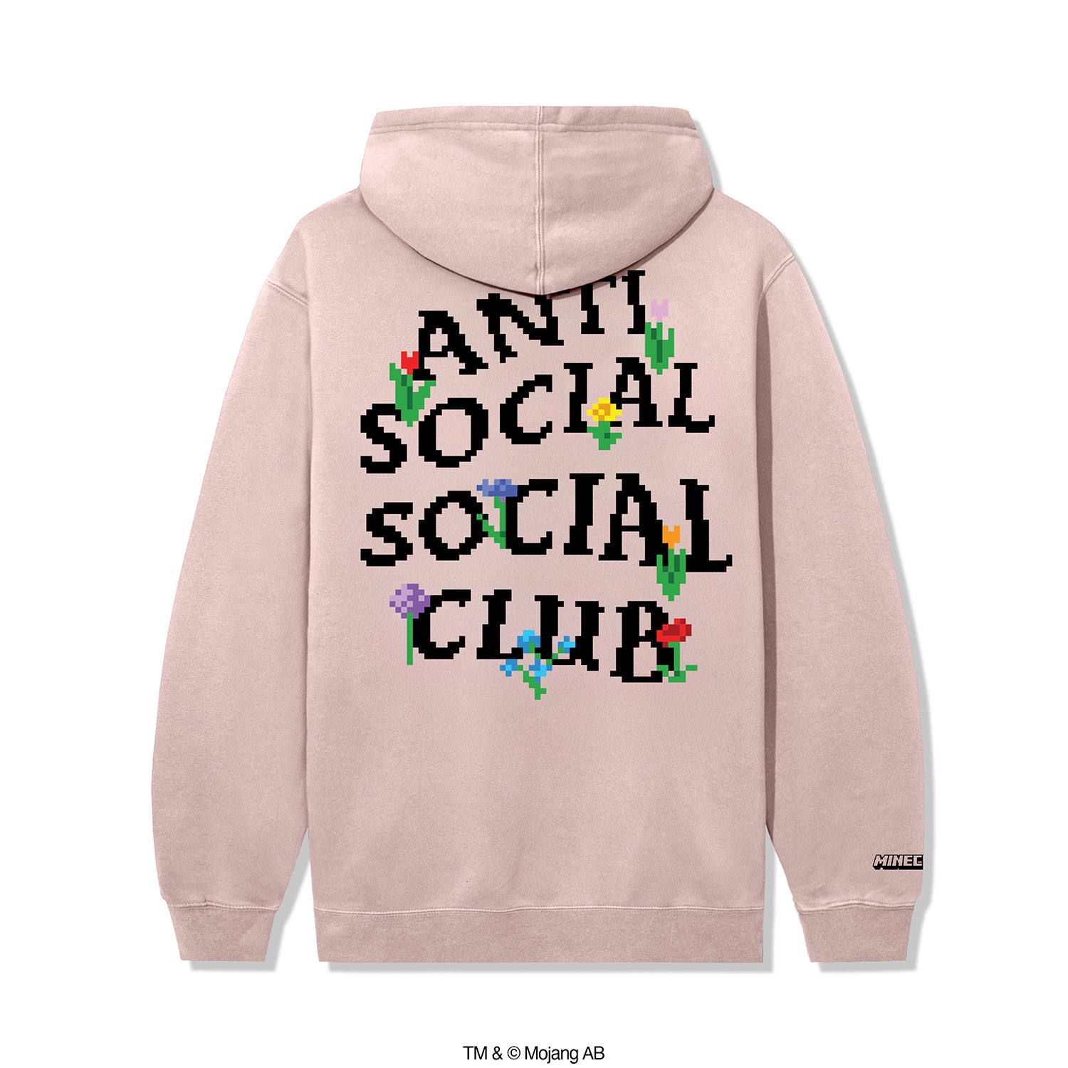 BiSH　ANTI SOCIAL SOCIAL CLUB コラボ パーカー　XL ASSC x Minecraft Bouquet Hoodie – AntiSocialSocialClub