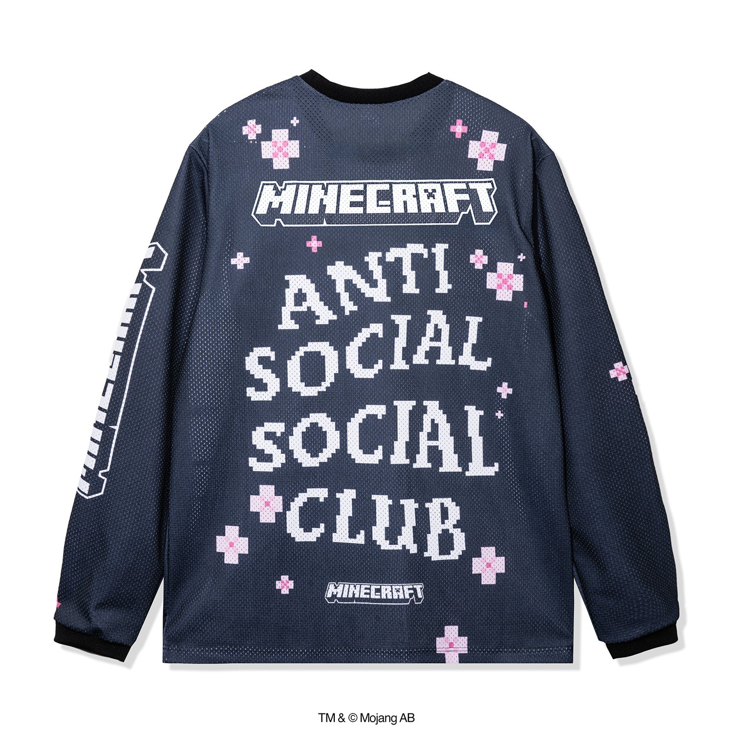 ASSC x Minecraft Cherry Blossom Gamer Jersey – AntiSocialSocialClub