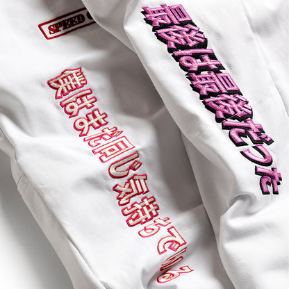 PATCHED UP RACING PANTS