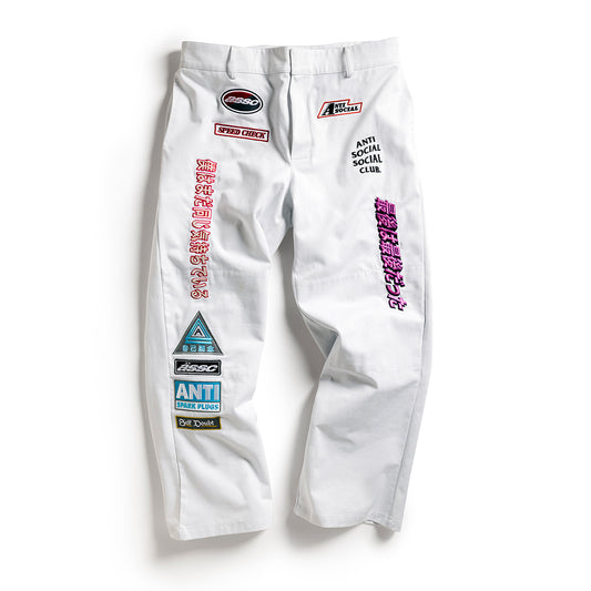 PATCHED UP RACING PANTS