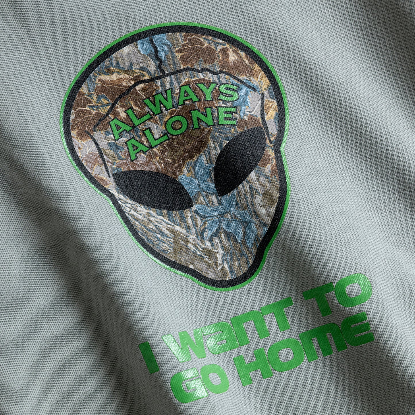 Redneck Alien with Glow Hoodie