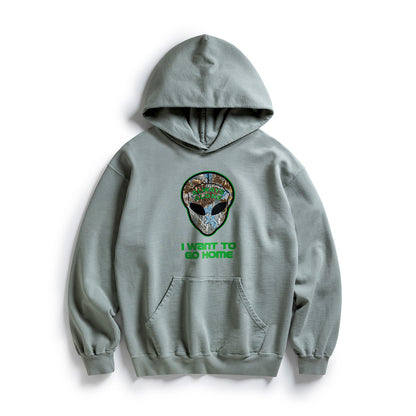 Redneck Alien with Glow Hoodie